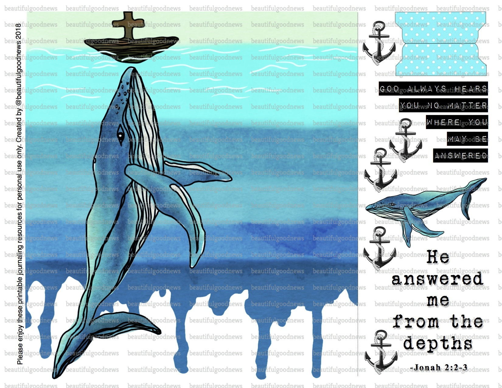 Jonah, Jonah en de walvis, mooi goed nieuws, bijbeljournaal, traceerbaar, afdrukbaar, geloof, christelijk, sticker, kunst