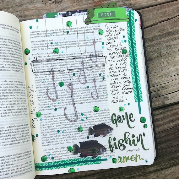 Sing unto God Stamps Bible Journaling