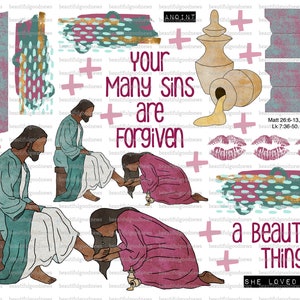 Anointing Jesus, Beautifulgoodnews, Bible Journaling, Traceable ...