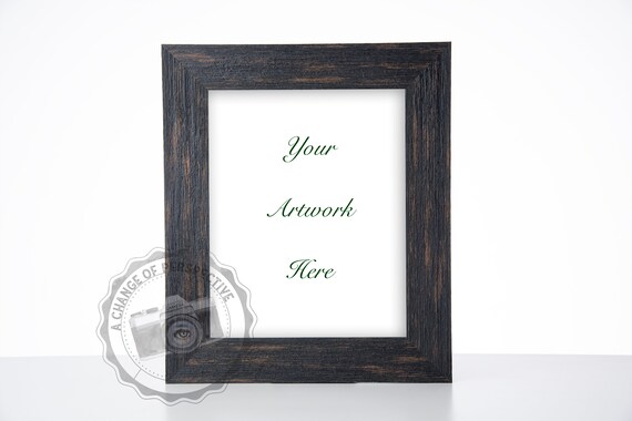 Wooden Rustic Frame Mockup Digital Download Digital File 8x10 Wooden Rustic Frame Mockup Digital Download Digital File 8x10