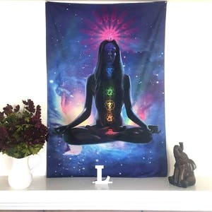 Oświecona Istota 7 Chakra Tribute, Gobelin Ścienny
