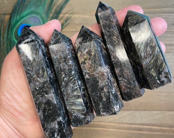 Astrophyllite Crystal Point, Firework Crystal, Astrophyllite Tower, HomeDecor, Crystal Gift