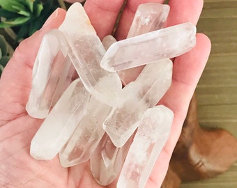 Clear Quartz Crystal Points, Raw Quartz Crystal Points, Quartz Crystal Point, Clear Quartz, Raw Quartz