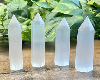 Selenite Towers, Selenite Points, Satin Spar, Selenite Crystal, Healing Crystals