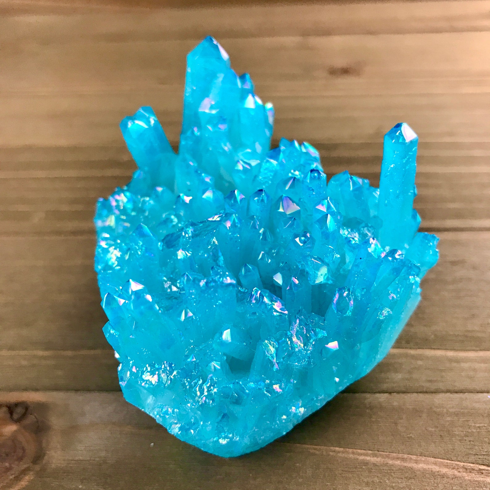 blue aura quartz blue aura quartz