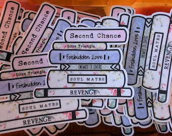 Romance Book Tropes sticker