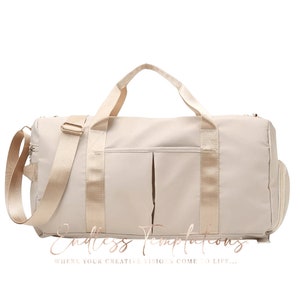 Overnight Duffle Bag; Nylon Travel Bag; Shoulder Bag; Sports Bag; Personalized Duffle Bag; Personalized Travel Bag; Weekend Overnight Bag