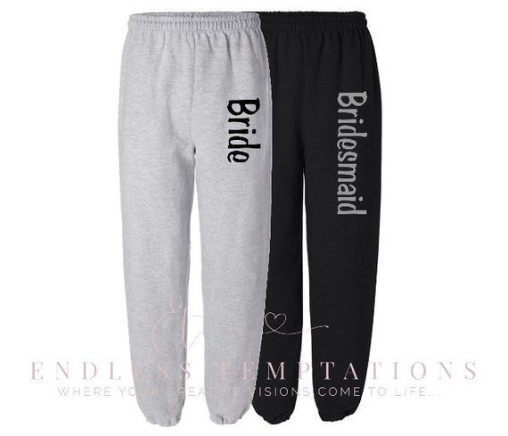 bridesmaid sweat suits