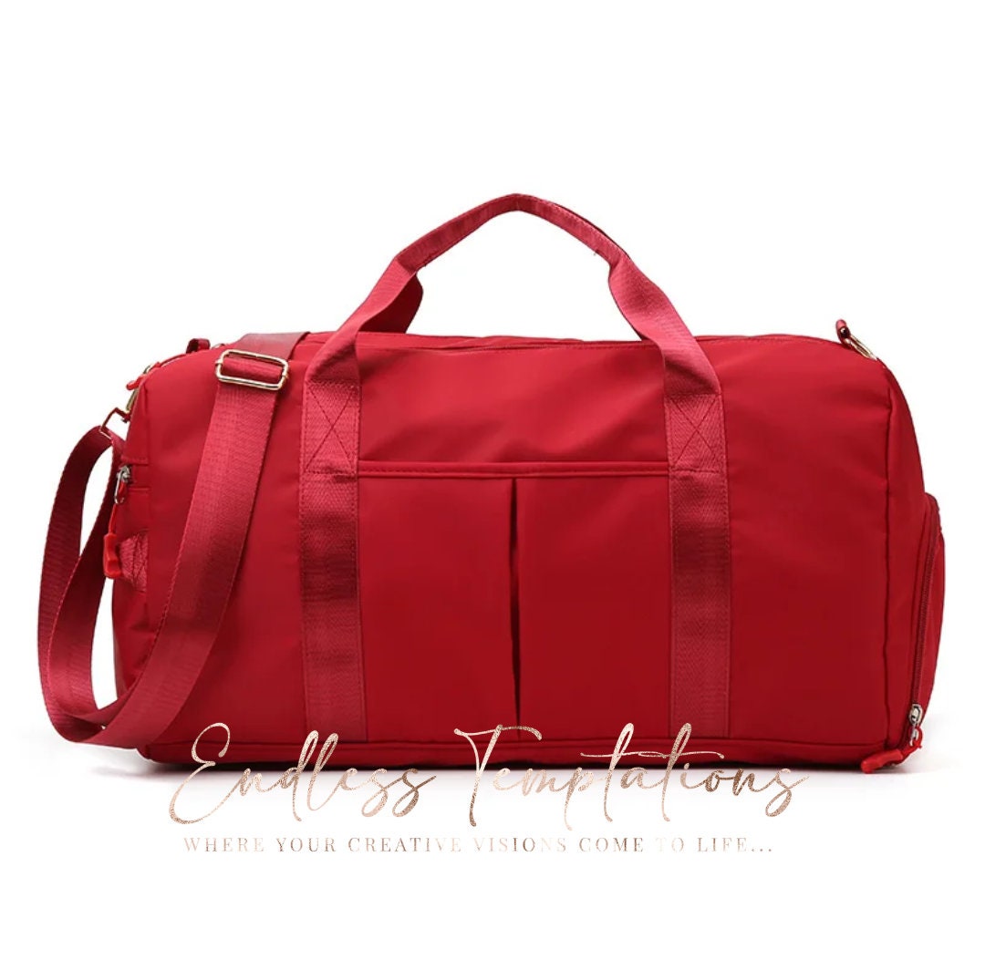 Overnight Duffle Bag Nylon Travel Bag Shoulder Bag Sports Bag