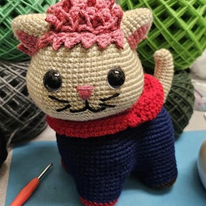 Cursed Sorcerer Cat Plush