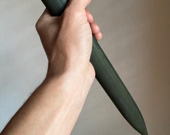 Handmade Wooden Vampire Stake, Halloween Horror Prop, Gothic Decor, Vampire Movie Prop, 14 Inch Wooden Stake Cosplay