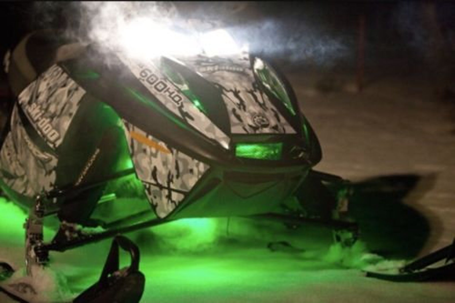 Snowmobile 4 pcs LED Underglow Accent Lights Night Safety 12v Etsy