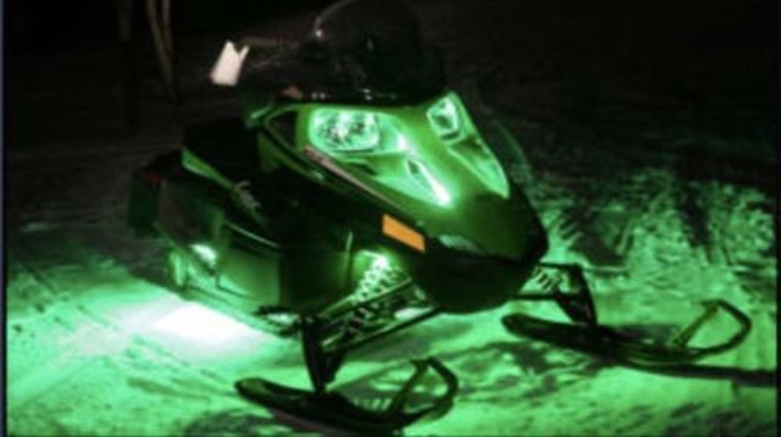Snowmobile 4 pcs LED Underglow Accent Lights Night Safety 12v Etsy