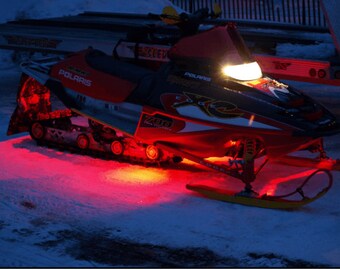 Snowmobile 4 pcs LED Underglow Accent Lights Night Safety 12v