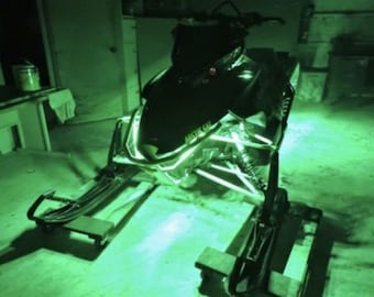 Snowmobile 4 pcs LED Underglow Accent Lights Night Safety 12v