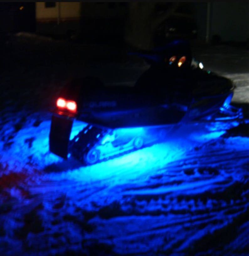 Snowmobile 4 pcs LED Underglow Accent Lights Night Safety 12v Etsy