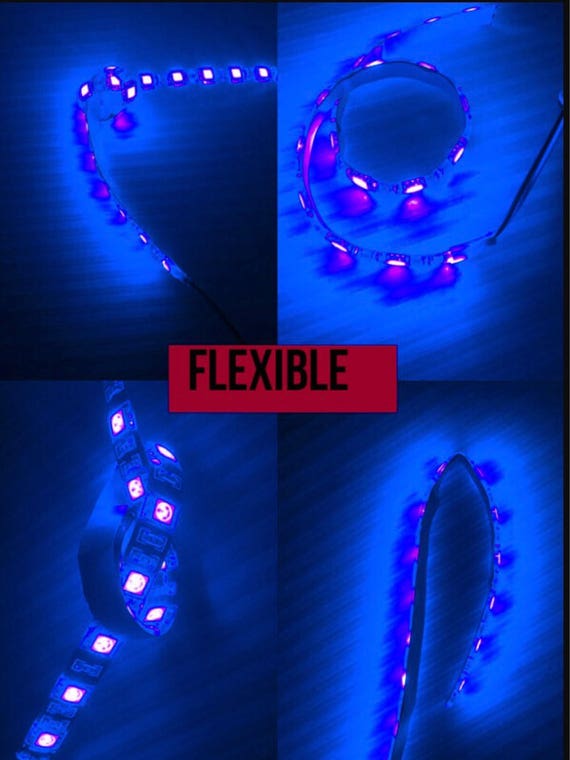 Red LED 4 Wheeler ATV Underglow 12v Custom LED Neon Accent Lighting 1/' Quad UTV