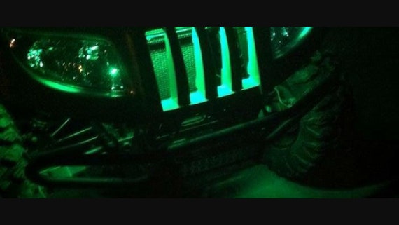 Green LED 4 Wheeler ATV Underglow 12v Custom Neon Accent Lighting 1' Quad  UTV 4x4 Submersible Side by Side 