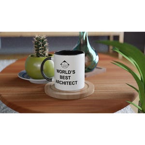 Architect Mug-World&#39;s Best Architect-Funny Architect Gift-Funny Architect Mug-Funny Gift Architect-World&#39;s Best Architect-Mugs