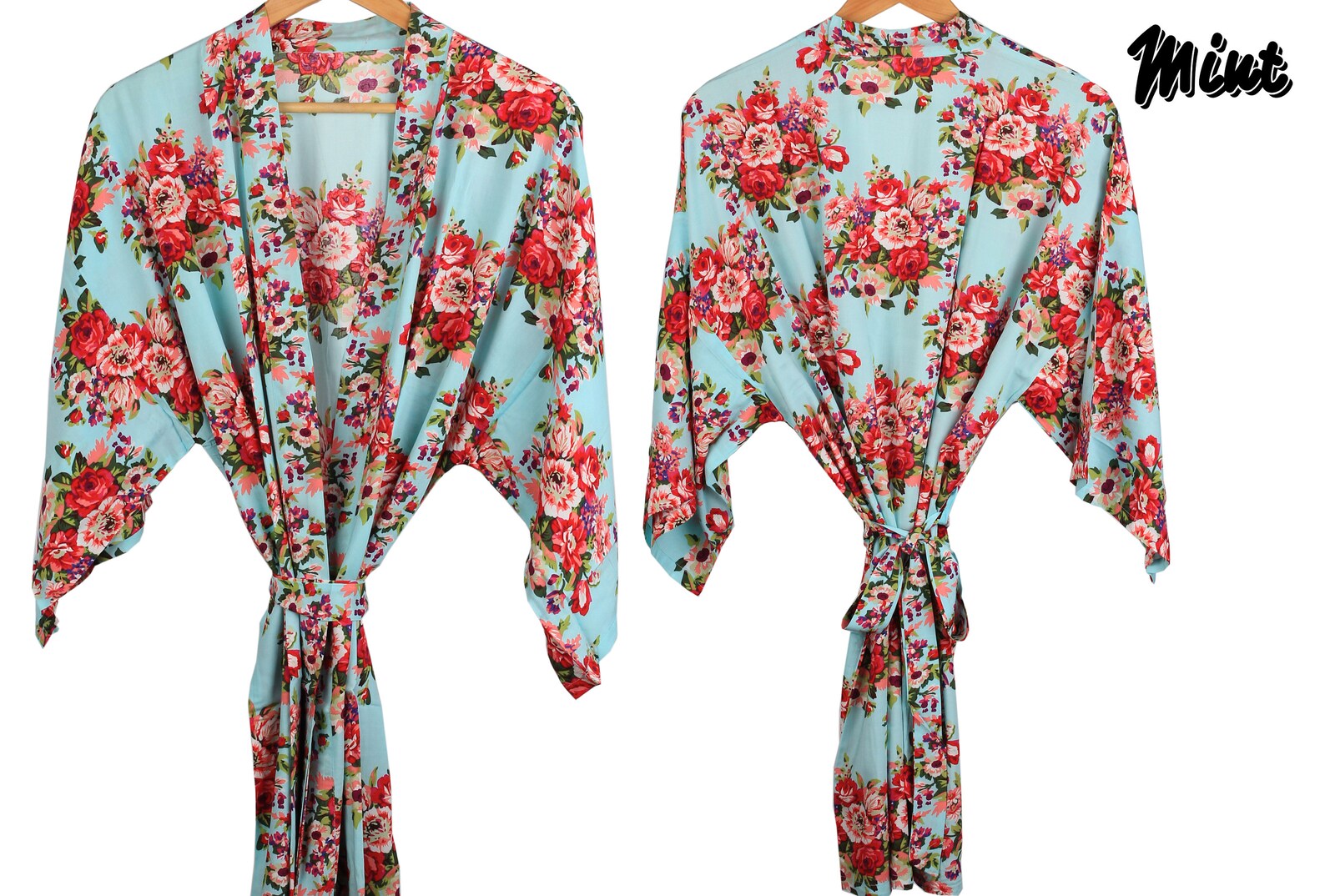 Bridesmaid Robes Set of 6 Bridesmaid Robes Set of 6 Cotton Etsy