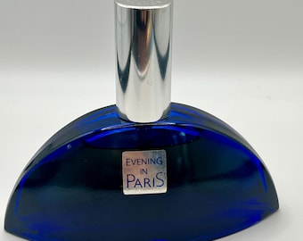 Vintage Bourjois Evening in Paris Eau de Parfum Spray 1.6 fl. oz. Rare