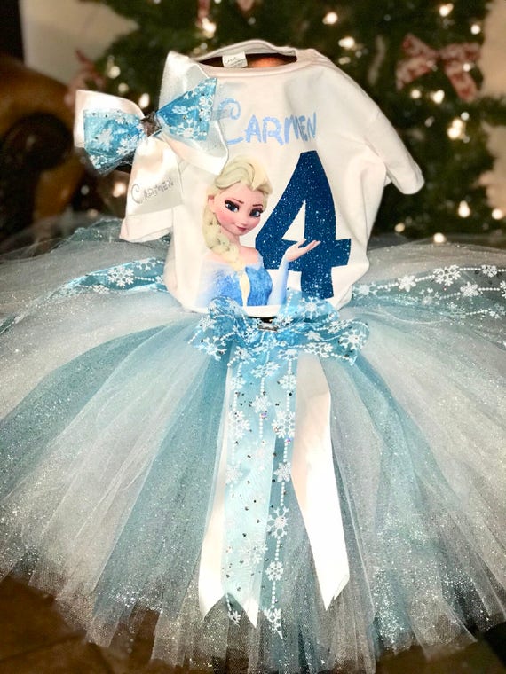 frozen birthday girl outfit