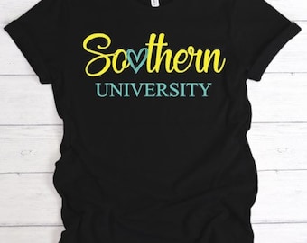 Southern University, Southern University Jaguars, Southern T-shirt