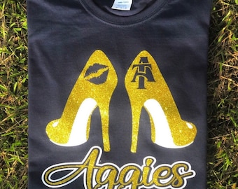 North Carolina A&T University, Aggies Tshirt, North Carolina AT Shirt