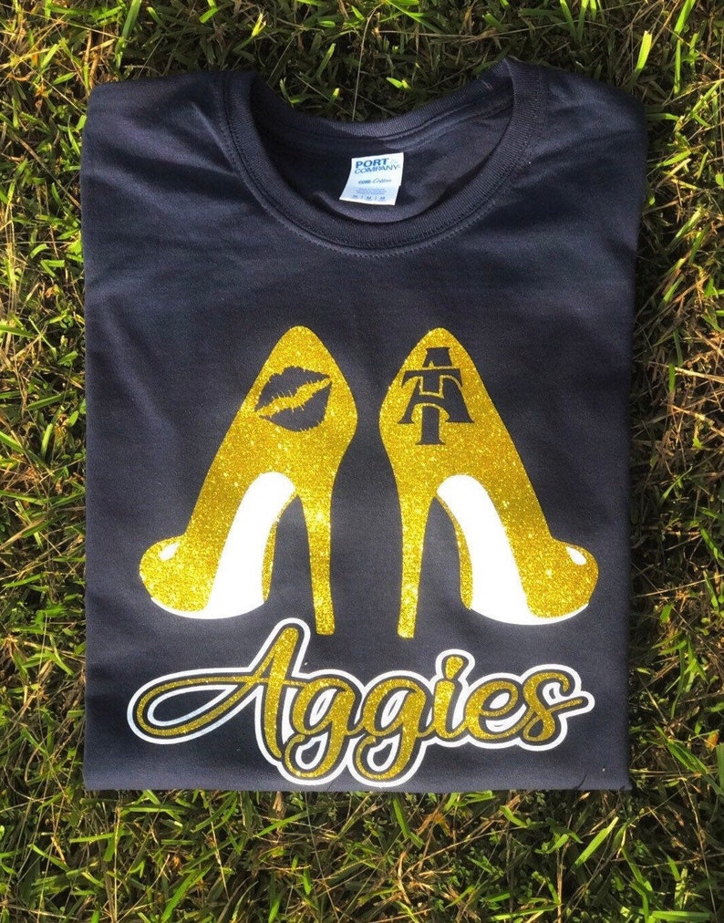 North Carolina A&T University, Aggies Tshirt, North Carolina AT Shirt image 1