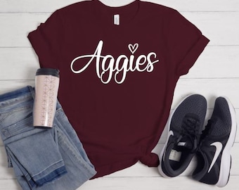 Aggies T-shirt, Aggies Shirt, Texas A&M University