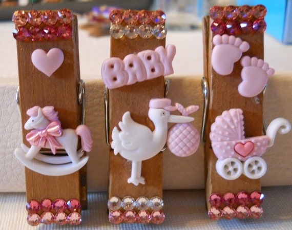 baby shower place card holders