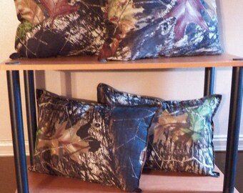 Mossy Oak Camouflage Throw Pillow Set Of 5 New Handmade Home