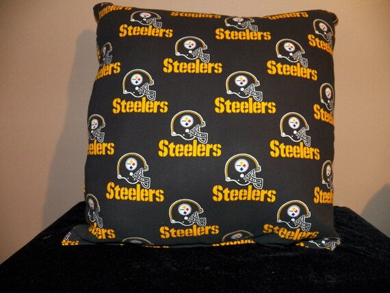 Pittsburgh Steelers Throw Pillow 15x15 New Handmade Etsy