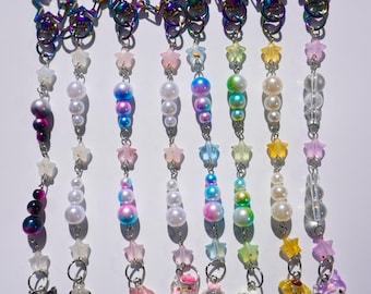 Portachiavi a forma di forbici Kawaii Friends - Accessorio per uncinetto, maglia e punto croce