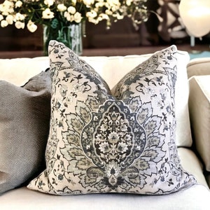 20x20 Oversize Emma Square Throw Pillow Cover White - Lush Décor