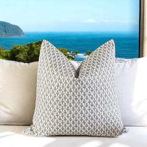 Lacefield Ponce Driftwood Double Sided Throw Pillow Cover 18x18 20x20 22x22 24x24 12x20 14x22 14x48 Accent Throw Pillow Cover
