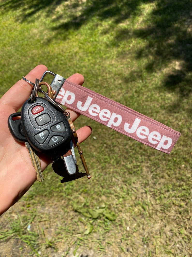 Custom Jeep Key Fob Key Chain Car Key Chain Bracelet Key Etsy
