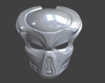 Fugitive Predator Helmet 2018 movie cosplay mask for 3D printing file