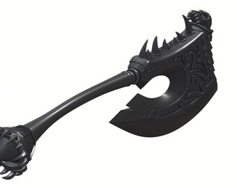 3D printing model Gorehowl Warcraft Ax Hellscream family