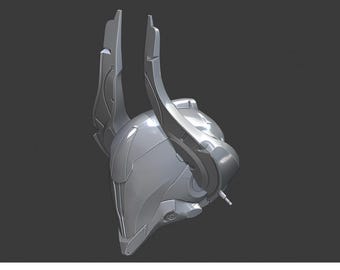 NEZAREC'S SIN Destiny 2 helmet 3d printing file