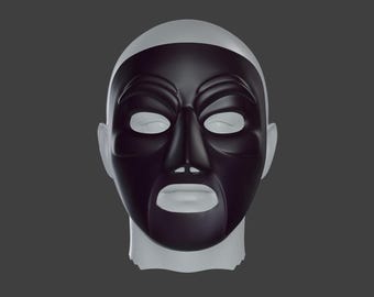New M Huncho mask 3d printing file