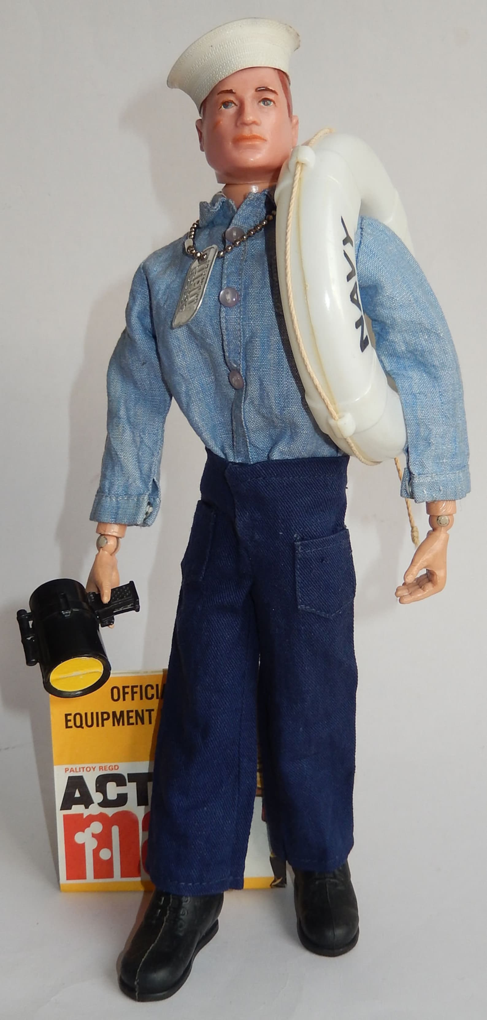 vintage action man moving eyes