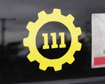 Fallout Inspired Vault Logo Vinyl Decals