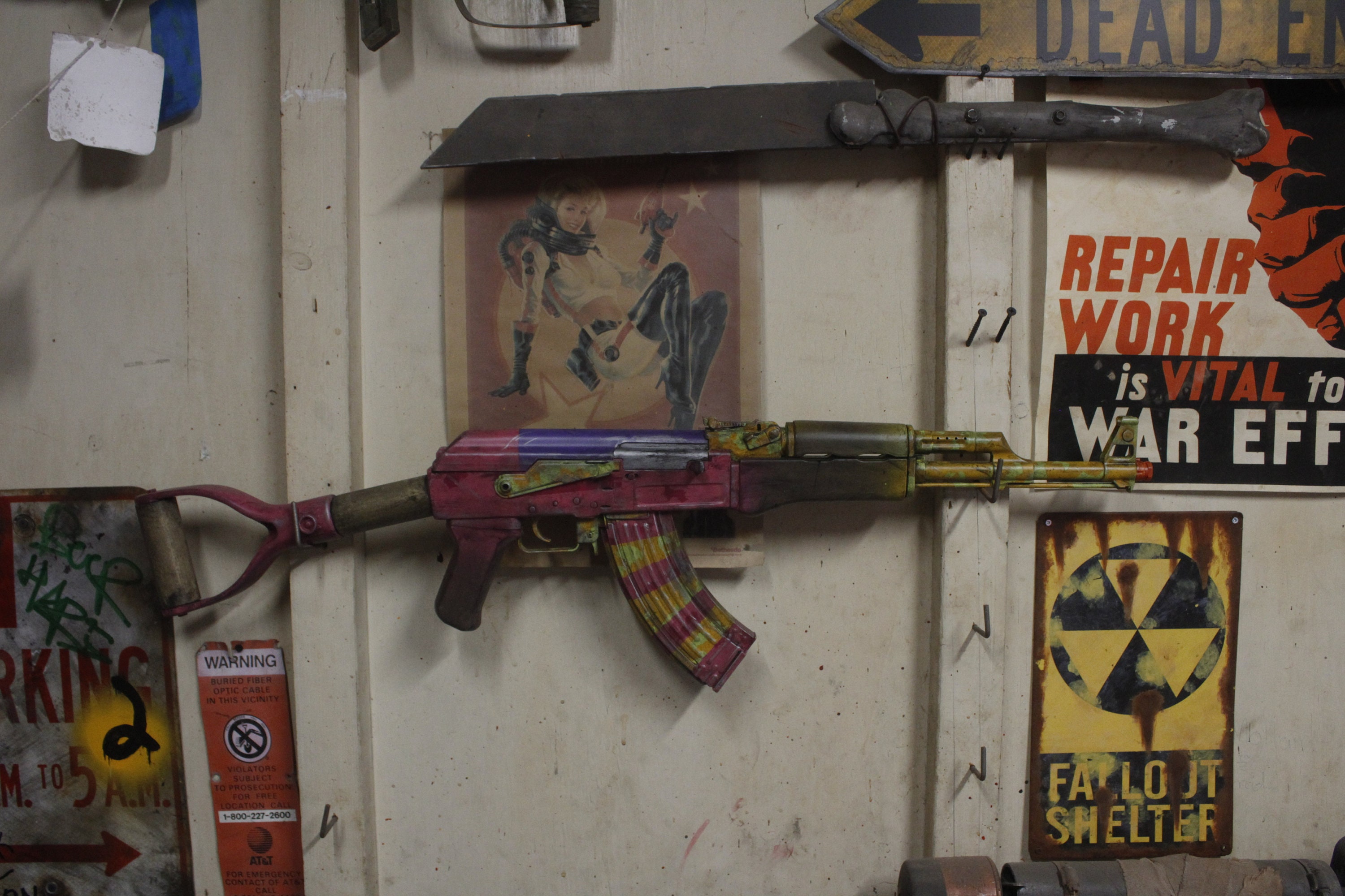 Fallout Inspired Handmade Rifle Prop Weapon - Etsy 日本
