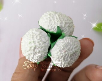 Molde de silicona para jabón con forma de triple flor de Bellis: para hacer jabón, manualidades y pasatiempos.