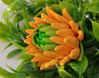 Chrysanthemum needle bud Silicone Soap Mold - for soap making, Craft & Hobby