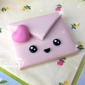 Sobre de sonrisa Kawaii :) molde de jabón de silicona - para hacer jabón (Hecho de silicona de alta calidad)
