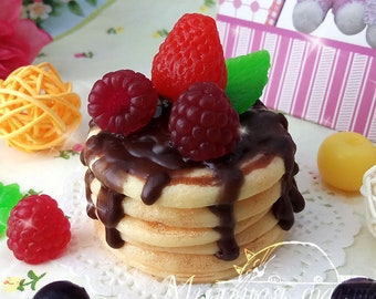 Stack of pancakes Silicone Soap Mold - Handmade, Custom for Crafts & Hobby