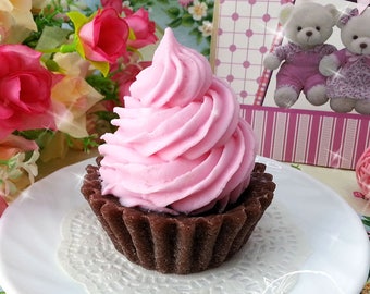 BIG Cupcake Silicone Soap Mold - for soap making, Craft & Hobby