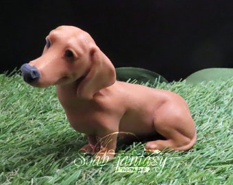 Molde De Silicona Para Perro Salchicha - 6x10.6cm, Para Jabones, Chocolate O Resina